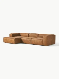 Modulares Ecksofa Lennon aus recyceltem Leder