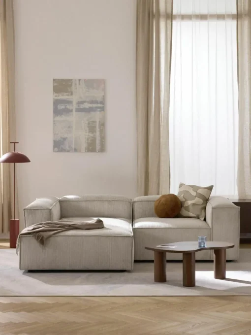 Modulares Ecksofa Lennon aus Cord