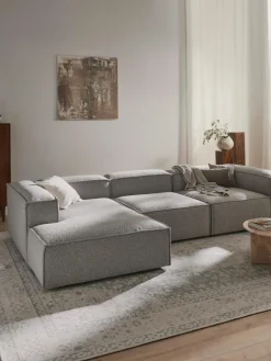 Modulares Ecksofa Lennon aus Bouclé
