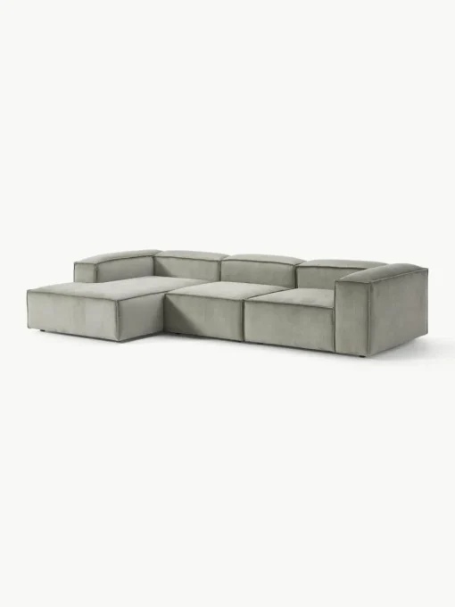 Modulares Ecksofa Lennon aus Cord