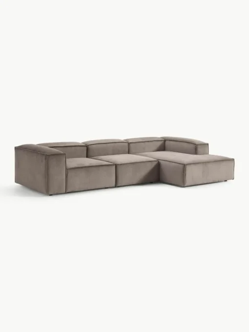 Modulares Ecksofa Lennon aus Cord