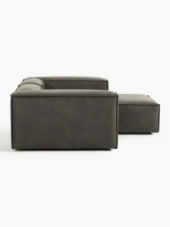 Modulares Ecksofa Lennon aus recyceltem Leder