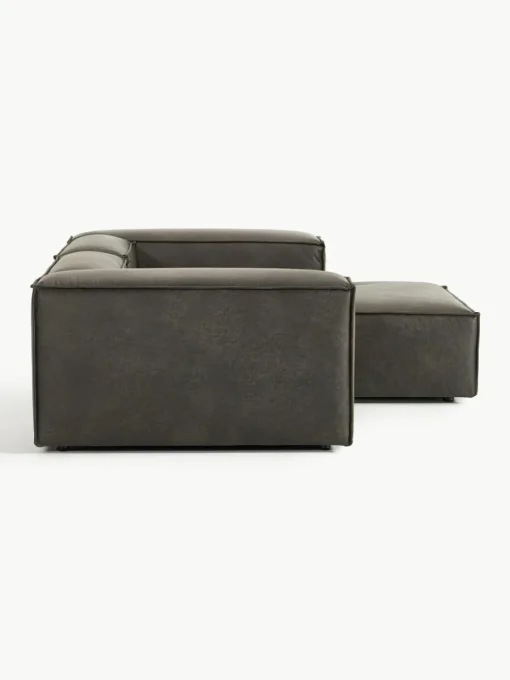 Modulares Ecksofa Lennon aus recyceltem Leder