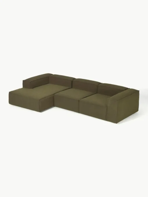 Modulares Ecksofa Lennon aus Bouclé