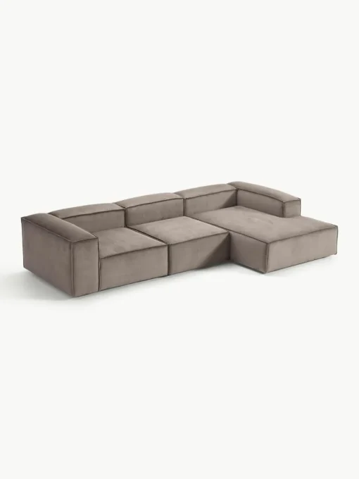 Modulares Ecksofa Lennon aus Cord
