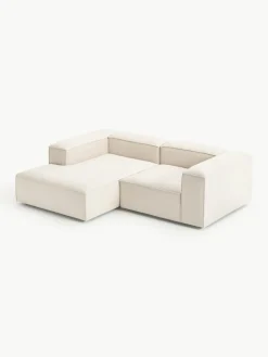 Modulares Ecksofa Lennon aus Leinen-Mix