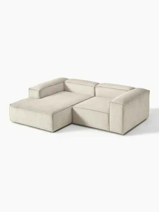 Modulares Ecksofa Lennon aus Cord