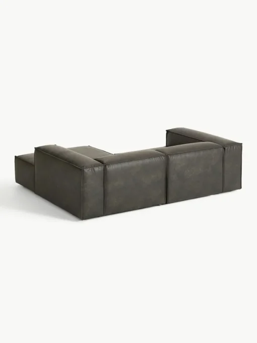 Modulares Ecksofa Lennon aus recyceltem Leder