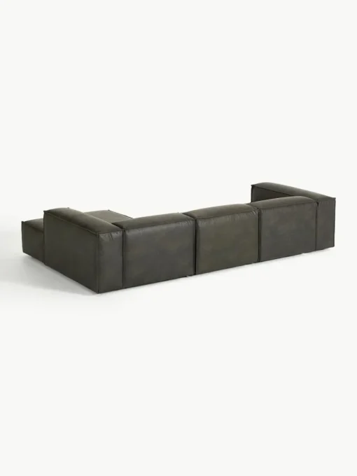 Modulares Ecksofa Lennon aus recyceltem Leder