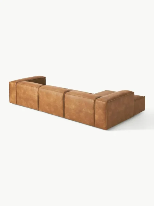 Modulares Ecksofa Lennon aus recyceltem Leder