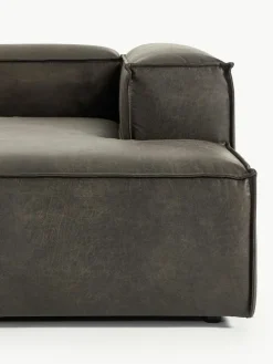 Modulares Ecksofa Lennon aus recyceltem Leder