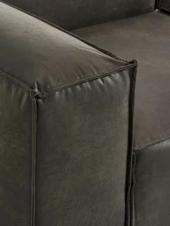 Modulares Ecksofa Lennon aus recyceltem Leder