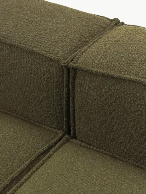 Modulares Ecksofa Lennon aus Bouclé