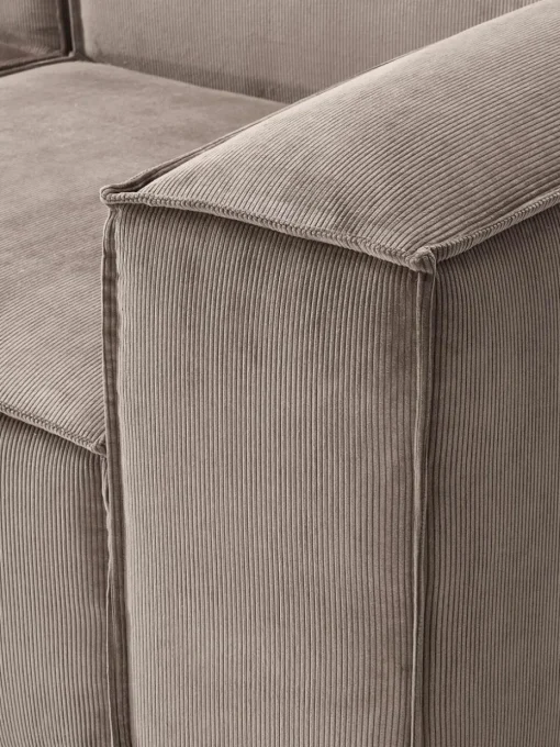 Modulares Ecksofa Lennon aus Cord