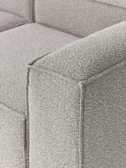 Modulares Ecksofa Lennon aus Bouclé