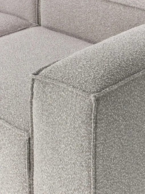 Modulares Ecksofa Lennon aus Bouclé