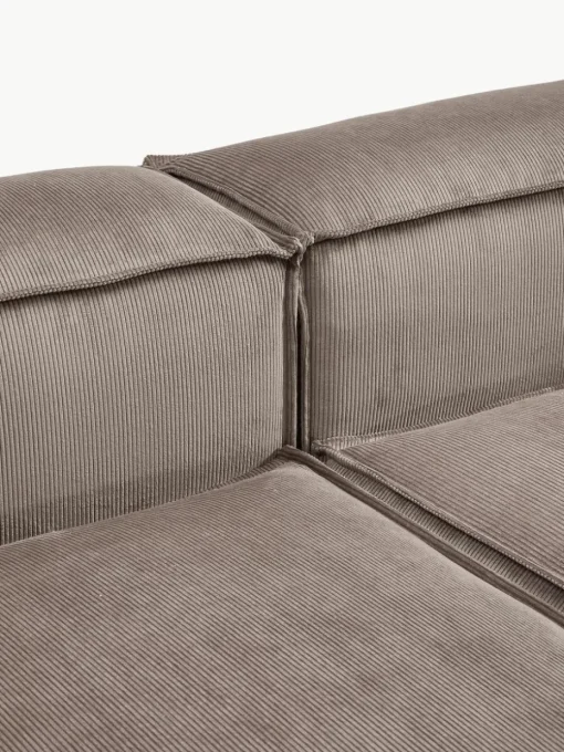 Modulares Ecksofa Lennon aus Cord