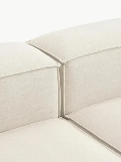Modulares Ecksofa Lennon aus Leinen-Mix