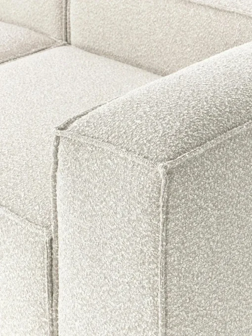Modulares Ecksofa Lennon aus Bouclé