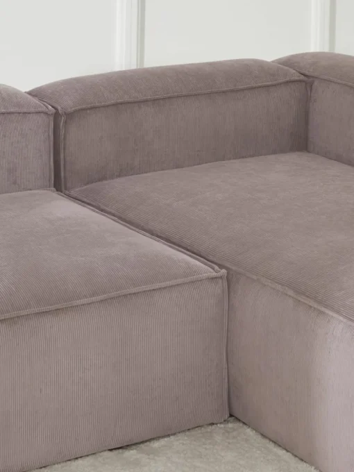 Modulares Ecksofa Lennon aus Cord