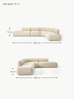 Modulares Ecksofa Sofia (4-Sitzer)