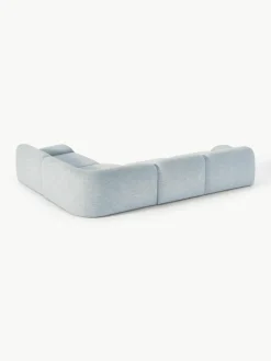 Modulares Ecksofa Wolke (4-Sitzer) aus Bouclé