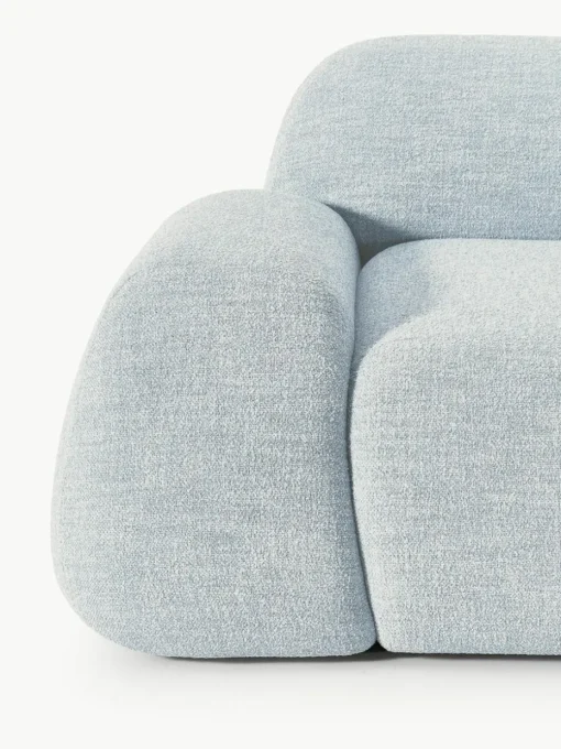 Modulares Ecksofa Wolke (4-Sitzer) aus Bouclé
