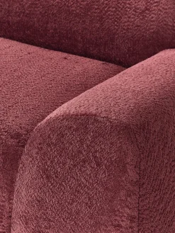 Modulares Ecksofa Wolke (4-Sitzer) aus Teddy-Bouclé