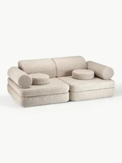 Modulares Kinder-Spielsofa Sugar aus Teddy, handgefertigt