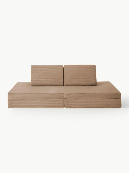 Modulares Kinder-Spielsofa Mila aus Cord, handgefertigt