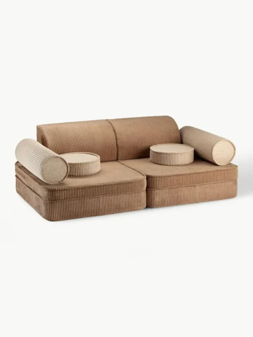 Modulares Kinder-Spielsofa Sugar aus Cord