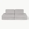 Modulares Kinder-Spielsofa Mila aus Cord, handgefertigt