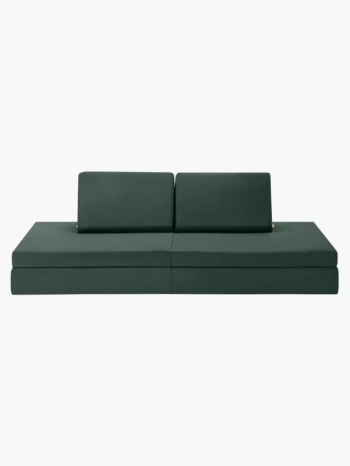 Modulares Kinder-Spielsofa Mila aus Samt, handgefertigt