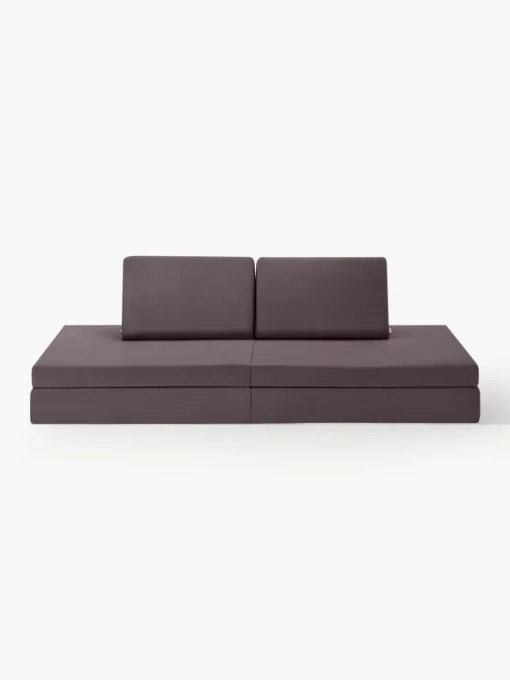 Modulares Kinder-Spielsofa Mila aus Samt, handgefertigt