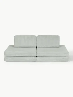 Modulares Kinder-Spielsofa Mila aus Cord, handgefertigt