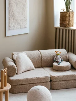 Modulares Kinder-Spielsofa Sugar aus Teddy, handgefertigt