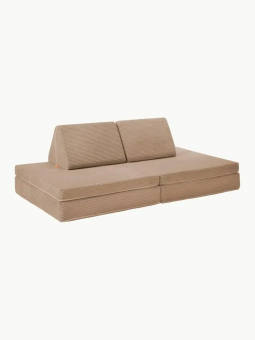 Modulares Kinder-Spielsofa Mila aus Cord, handgefertigt