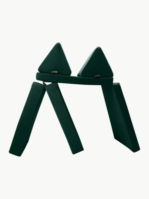 Modulares Kinder-Spielsofa Mila aus Samt, handgefertigt