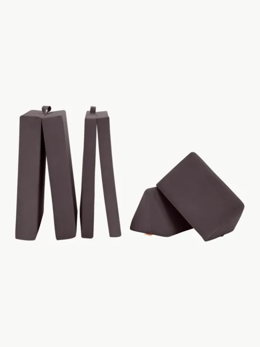 Modulares Kinder-Spielsofa Mila aus Samt, handgefertigt