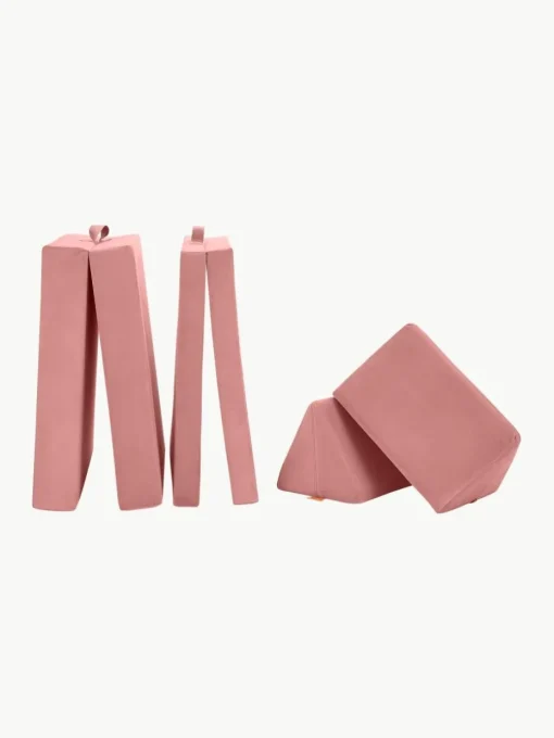 Modulares Kinder-Spielsofa Mila aus Samt, handgefertigt