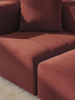 Modulares Samt-Sofa Lena (3-Sitzer)