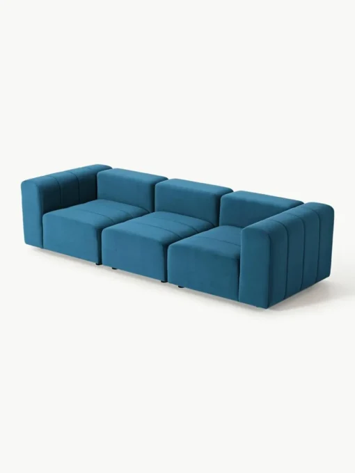 Modulares Samt-Sofa Lena (4-Sitzer)