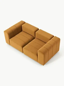 Modulares Samt-Sofa Lena (3-Sitzer)