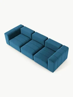 Modulares Samt-Sofa Lena (4-Sitzer)