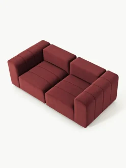 Modulares Samt-Sofa Lena (3-Sitzer)