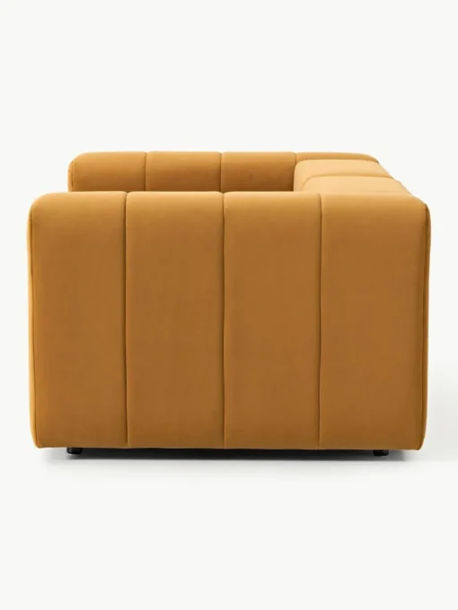 Modulares Samt-Sofa Lena (3-Sitzer)