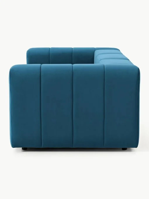 Modulares Samt-Sofa Lena (4-Sitzer)