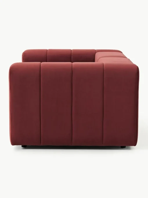Modulares Samt-Sofa Lena (3-Sitzer)