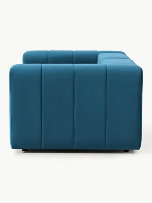 Modulares Samt-Sofa Lena (3-Sitzer)