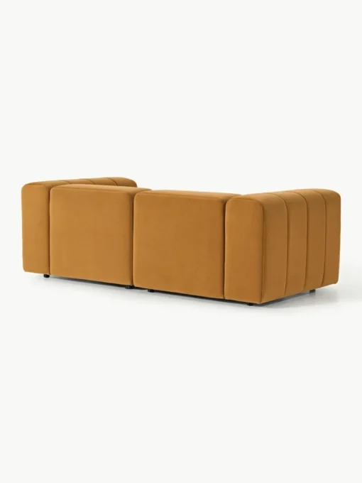 Modulares Samt-Sofa Lena (3-Sitzer)
